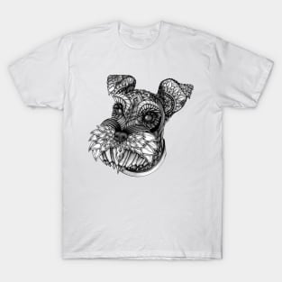 Ornate Schnauzer T-Shirt